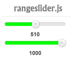 rangeslider.js  HTML5输入范围与jQuery Polyfill滑块元素