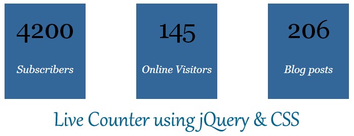 jQuery和CSS计数器477