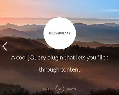 Flickerplate  jquery内容切换浏览插件505