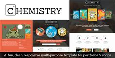 Chemistry - 响应设计HTML5在线商店模板_艺术品展示HTML模板