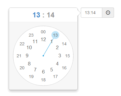 ClockPicker—时钟样式时间选择844