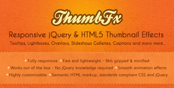 ThumbFx - 各式各样的jQuery图片悬浮效果插件jQuery鼠标悬浮图片遮罩层654