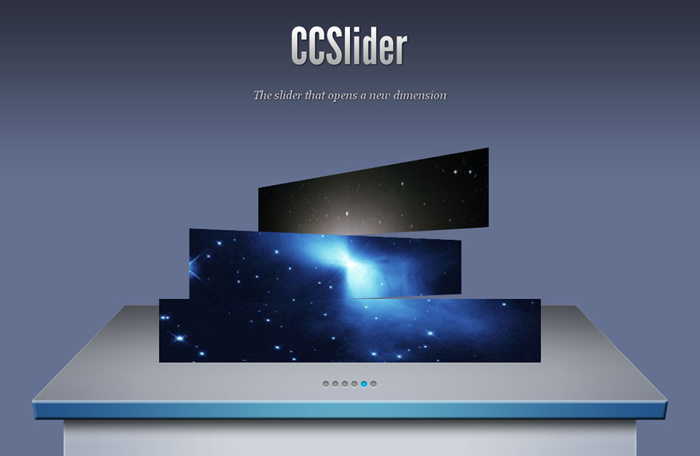 CCSlider  jQuery 3d幻灯片插件970