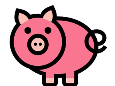 CSS3制作的可爱小猪1198