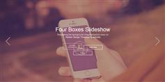 FourBoxes一个平铺的背景幻灯片插件