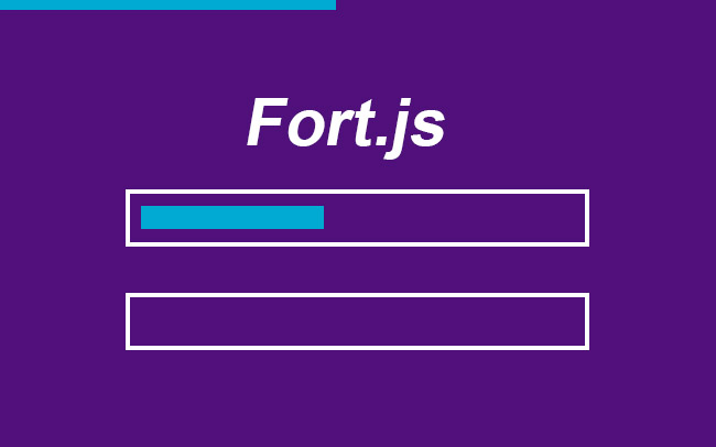 Fort.js填写表单带进度条插件1140