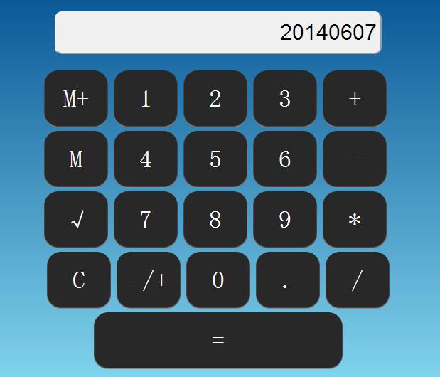 Js制作简单的计算器特效代码1178