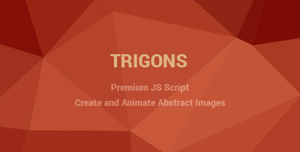 Trigons—创建抽象SVG背景图像和动画1440
