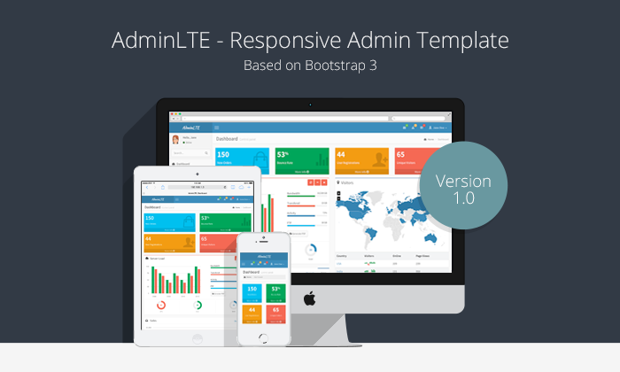 AdminLTE-Bootstrap 3.x优质管理控制面板1515