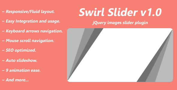 jQuery响应式图片滑块相册插件jQuery多图倾斜切换插件 - Swirl Slider1617