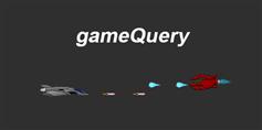 gameQuery游戏引擎开发的JavaScript太空飞船射击小游戏