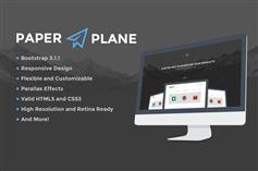 Paper Plane - 响应企业或工作室HTML5模板