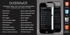DuoDrawer- 微信网站手机wap网站模板