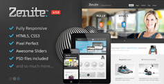 Zenite - 响应HTML5企业模板 兼容性比较好