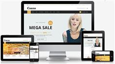 Carera - 兼容手機的商城HTML模板|服裝商城模板
