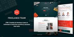 Freelance Team - HTML模板