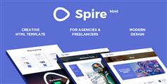 Spire - 簡約創意的響應模板 html5模板