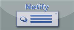jQuery消息提示框插件带提示音jquery.notify