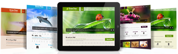 Green Theme - 环保项目或绿色产品业务Bootstrap模板2120