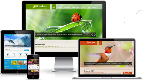 Green Theme - 环保项目或绿色产品业务Bootstrap模板2119