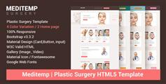 Meditemp - 整形美容网站HTML5模板4种颜色风格