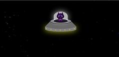 CSS3外星飞船UFO动画