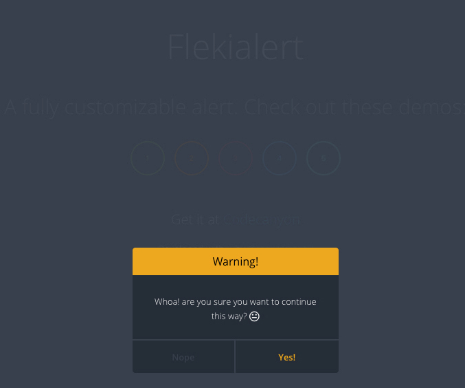 很好看的alert弹出框插件_简单弹框js代码 - Flekialert3209