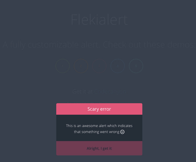 很好看的alert弹出框插件_简单弹框js代码 - Flekialert3210