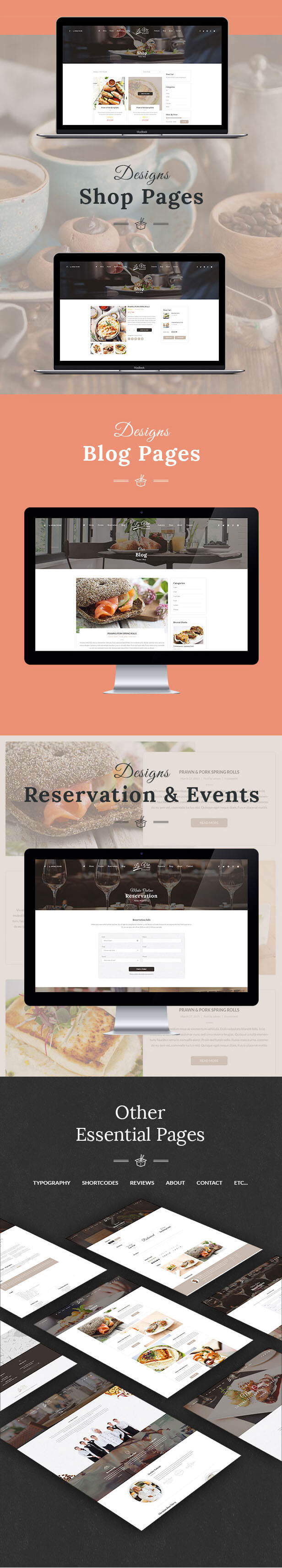 Bootstrap3餐厅咖啡店html模板_响应式咖啡店html5框架 - Lavie3754