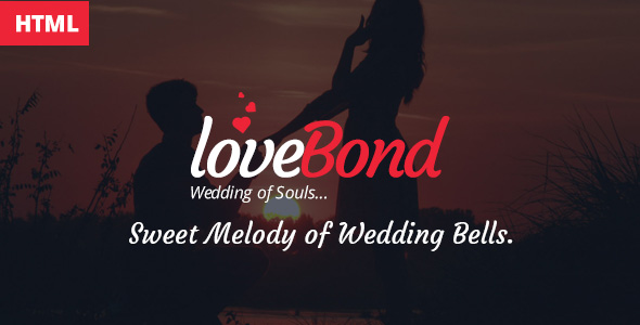 响应式婚礼html模板_Bootstrap婚礼网站模板 - LoveBond3658