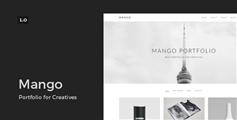 极简风格Bootstrap网页模板_响应式html5图片博客模板 - Mango