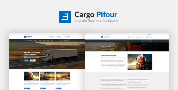物流公司html5模板_Bootstrap物流运输企业模板 - Cargo Pifour3802