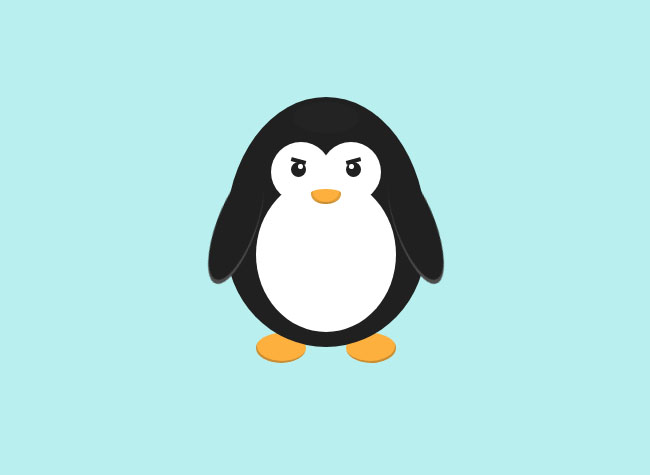 CSS3卡通企鹅UI动画特效7094