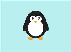 CSS3卡通企鹅UI动画特效