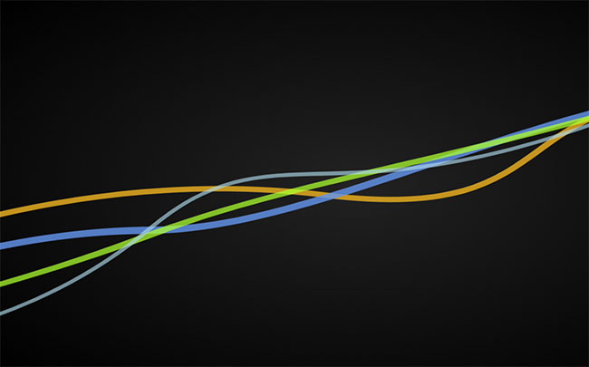 CSS3 SVG波浪线条动画特效6893