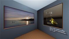 HTML5第一人稱3D藝術畫廊特效