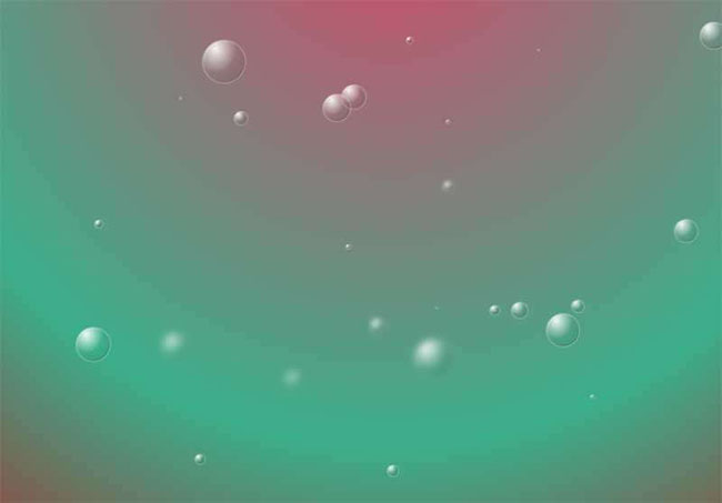 CSS3全屏彩色水泡泡背景特效7247