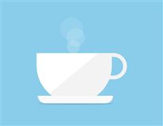 純CSS3制作杯子熱咖啡動畫特效