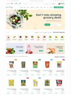 果蔬零食在线购物商城网站模板